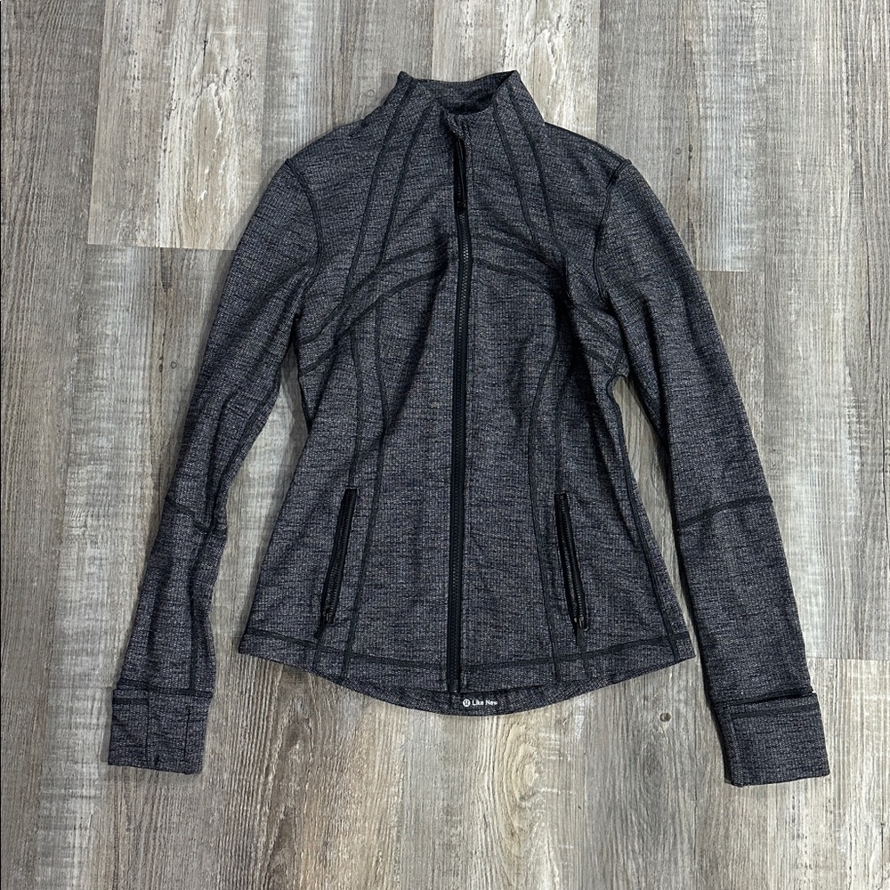 Gray Zip-Up Lululemon Define Jacket - image 1